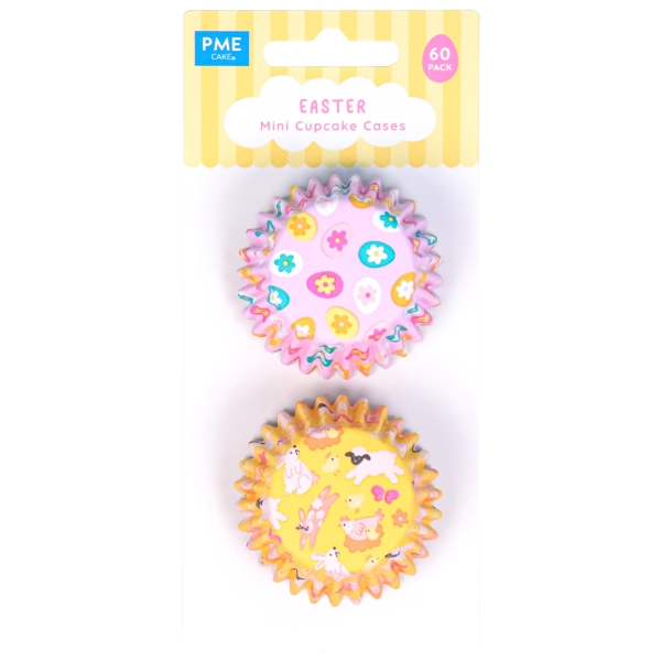 Mini Cupcake Baking Cases - Easter